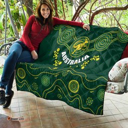 australia 2024 rugby quilt go wallabies