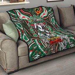 naidoc week 2024 rabbitohs quilt mascot rugby