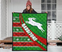 south sydney rabbitohs aboriginal premium quilt victorian vibes