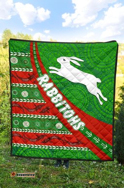 south sydney rabbitohs aboriginal premium quilt victorian vibes