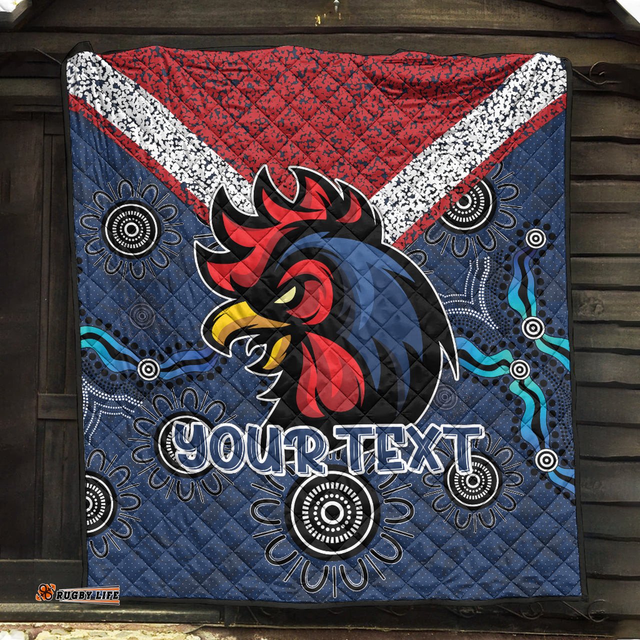 roosters rugby quilt super roosters quilt