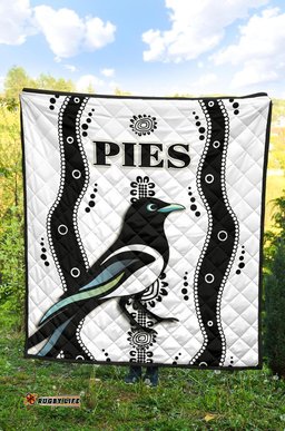 collingwood premium quilt pies indigenous white
