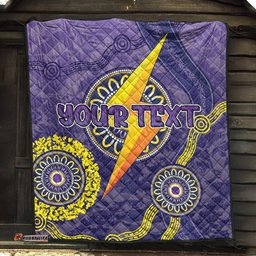 storm rugby quilt custom aboriginal storm quilt