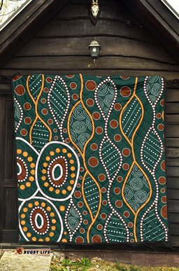 aboriginal premium quilt indigenous patterns ver09