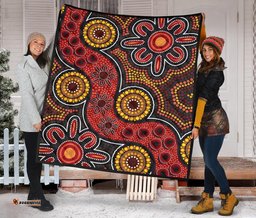 aboriginal premium quilt indigenous patterns ver11