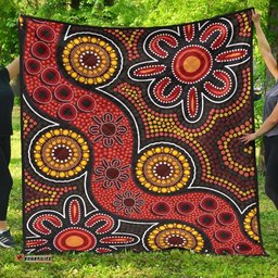 aboriginal premium quilt indigenous patterns ver11