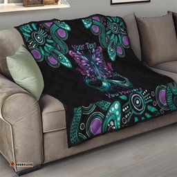 personalised hope fight suicide prevention awareness quilt aboriginal motif