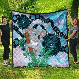 australia opal koala quilt aussie aboriginal art