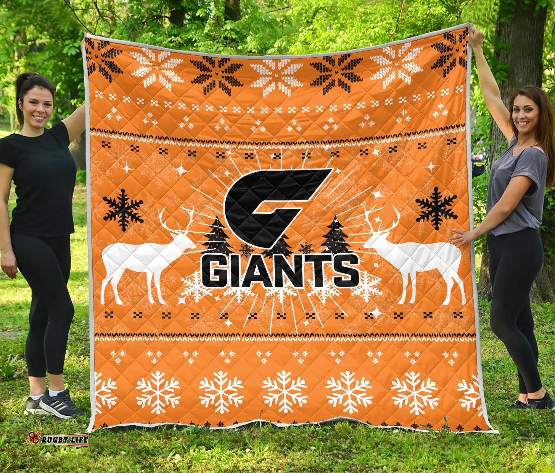 gws giants quilt christmas ugly style