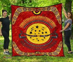 aboriginal premium quilt aboriginal boomerang