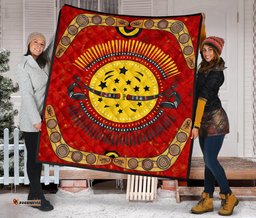 aboriginal premium quilt aboriginal boomerang