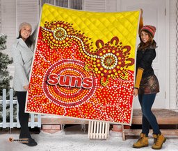 gold coast premium quilt suns aboriginal