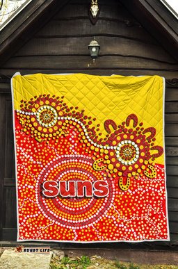 gold coast premium quilt suns aboriginal