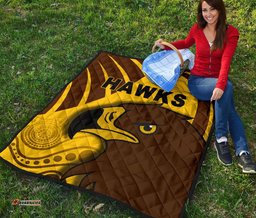 hawks premium quilt