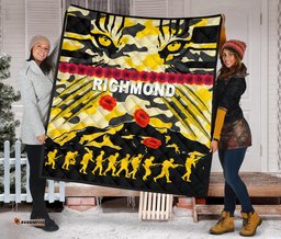 richmond tigers premium quilt anzac day country style 01
