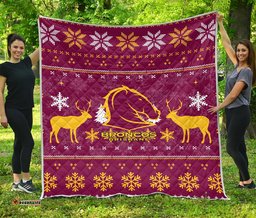 brisbane broncos quilt christmas ugly