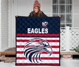 usa rugby premium quilt eagles simple style navy