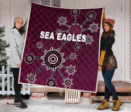 warringah premium quilt sea eagles simple indigenous