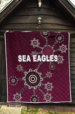 warringah premium quilt sea eagles simple indigenous