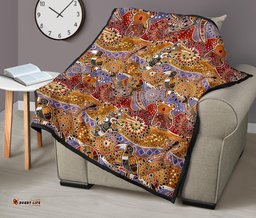 premium quilts aboriginal patterns coverlets australian animals