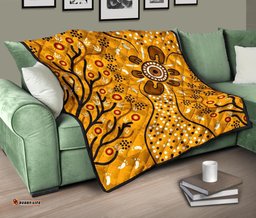 premium quilt aboriginal art in spring style