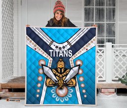 gold coast premium quilt titans gladiator simple indigenous