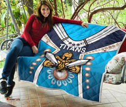 gold coast premium quilt titans gladiator simple indigenous