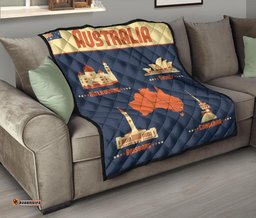 premium quilts australia map quilts vintage famous city