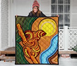 premium quilt australian aboriginal dot painting koala