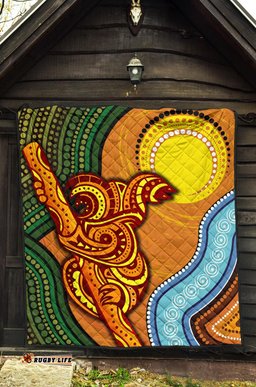 premium quilt australian aboriginal dot painting koala