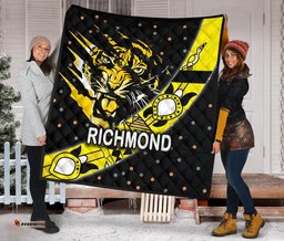 richmond premium quilt tigers dotted