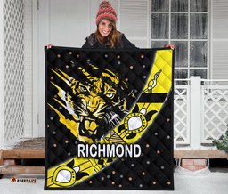 richmond premium quilt tigers dotted