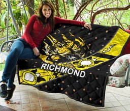 richmond premium quilt tigers dotted