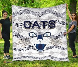 geelong premium quilt cats indigenous white