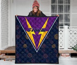 melbourne storm premium quilt indigenous artsy style