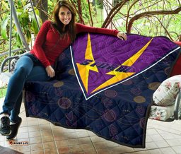 melbourne storm premium quilt indigenous artsy style
