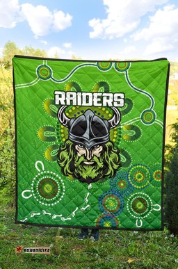 naidoc raiders premium quilt canberra indigenous style 04