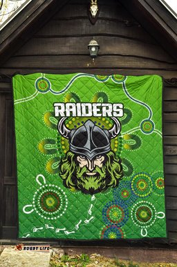 naidoc raiders premium quilt canberra indigenous style 04