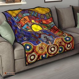 quilts shaman people and animals