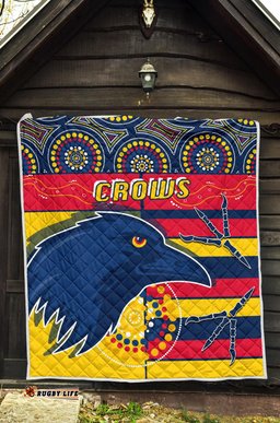 adelaide premium quilt indigenous crows 02