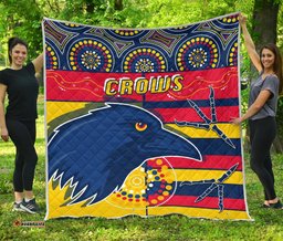 adelaide premium quilt indigenous crows 02
