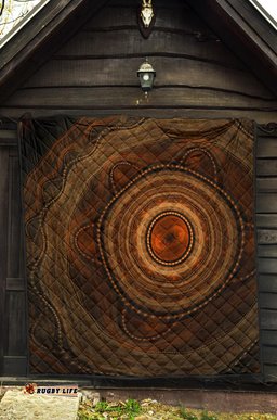 premium quilts aboriginal dot painting quilts ver09