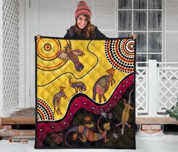 aboriginal premium quilt indigenous animals life art