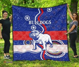 western premium quilt bulldogs unique indigenous