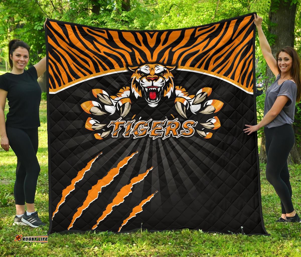 wests premium quilt rugby tigers