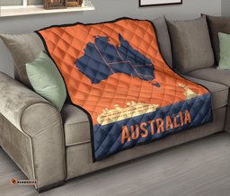 premium quilts australia map quilts vintage