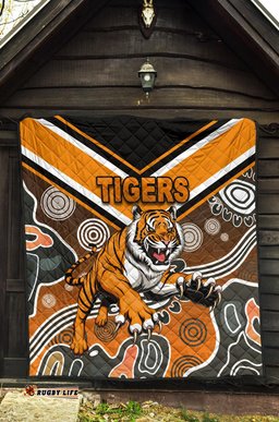 wests premium quilt tigers indigenous