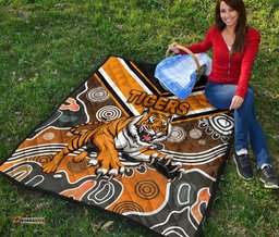 wests premium quilt tigers indigenous