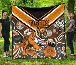wests premium quilt tigers indigenous