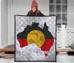 aboriginal premium quilt australian aboriginal flag